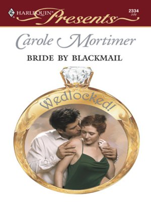 cover image of Bride by Blackmail